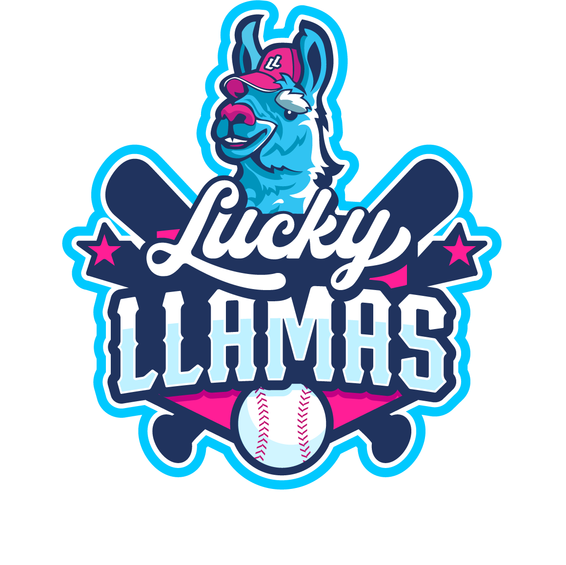 Lucky Llamas team logo